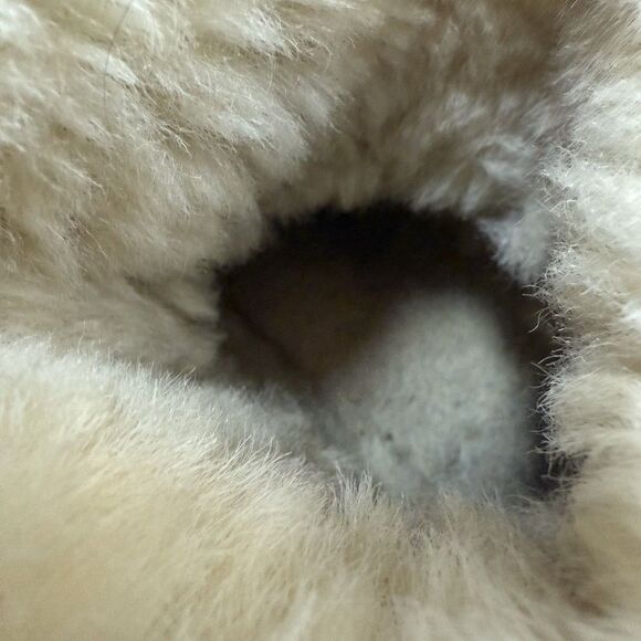 UGG Boots Womens 8 Chestnut Azalea Charms Sheepskin Tan Brown Boho Cozy - Picture 8 of 12